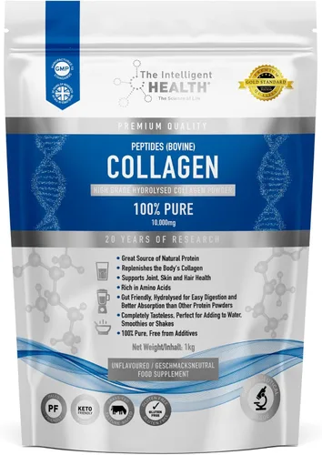 Miniatura 12 de Polvo de colágeno hidrolizado (bovino) - Péptidos de proteína de alta calidad, sin sabor, alimentados con pasto - Suplementos de colágeno