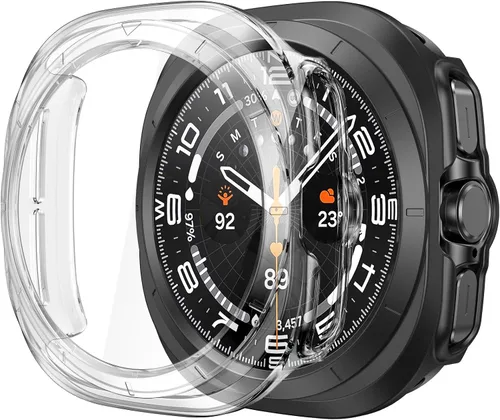 Miniatura 14 de Misxi - Juego de 2 fundas rígidas de policarbonato con protector de pantalla para Samsung Galaxy Watch 5 Galaxy Watch 4 de 40 mm, funda ultradelgada