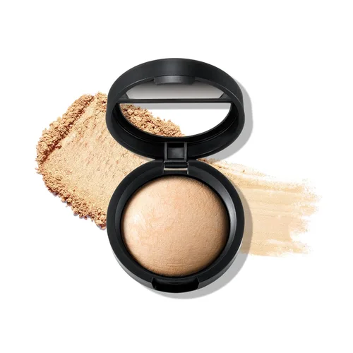 LAURA GELLER NEW YORK - Iluminador Baked Natural Glow de brillo natural que realza la radiancia, vainilla francesa