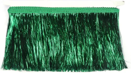 Miniatura 14 de YYCRAFT Fleco de Oropel de 1.75 pulgadas de Ancho Ribete de Oropel Guirnalda de Oropel Fleco para Disfraz de Baile Ribete con Efecto de Lámina