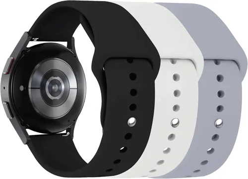 Paquete de 3 correas para Samsung Galaxy Watch 6/6 Classic Band 1.575 in 1.732 in 1.693 in 1.850 in, Galaxy Watch 5/5 Pro/Galaxy Watch 4, correa de