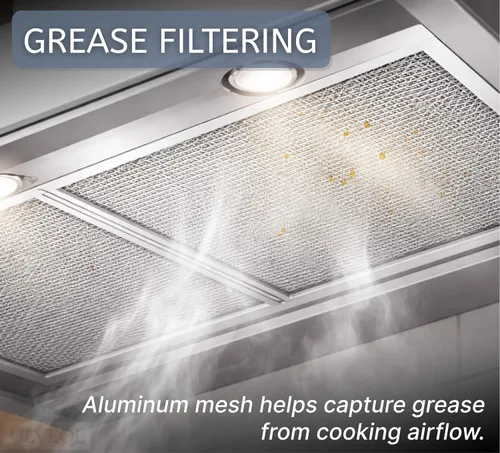 Miniatura 4 de 1 paquete de filtros de aluminio para campana extractora de 8 1/4 x 10 pulgadas, filtros de grasa para campana extractora, gama de cámper, casa