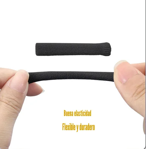 Miniatura 4 de Yauende Suave tejido de algodón para gafas de oreja, almohadillas de patillas para gafas, manga antideslizante cómoda y elástica