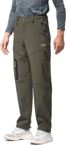 Miniatura 2 de Mr.Stream Pantalones de chándal para hombre de pesca, camping al aire libre, senderismo, pantalones de forro polar con cordón interno