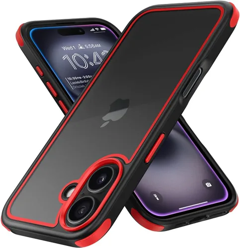 Miniatura 38 de Mobnano Funda transparente para iPhone 11, con protección multicolor a prueba de golpes, no amarillenta, anti arañazos, parte trasera