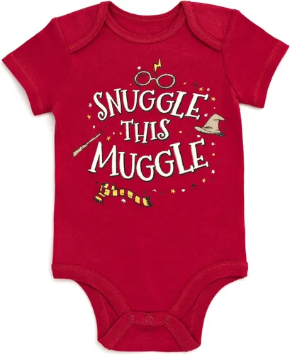 Miniatura 6 de Harry Potter Body para bebé y manta mensual de 4 piezas para recién nacido