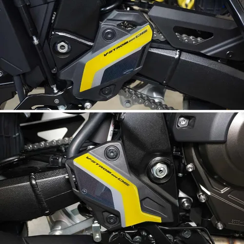 Miniatura 8 de labelbike - Calcomanías 3D para proteger el umbral de la puerta de la motocicleta y la decoración en resina compatible con Suzuki V-Strom 800DE 2023
