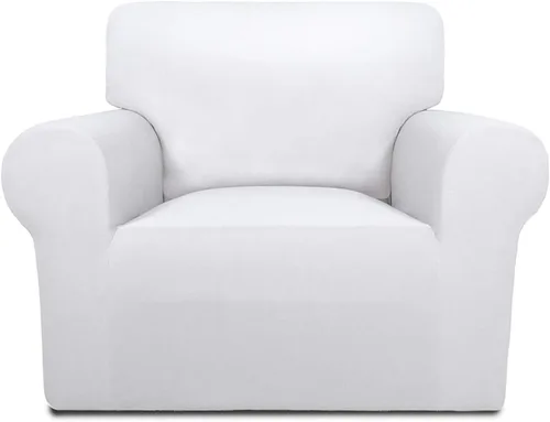 Miniatura 14 de PureFit - Funda superelástica con bolsillo p/protección de sofá/sillón - Suave cubierta de elastano antideslizante, lavable, c/base elástica, apta