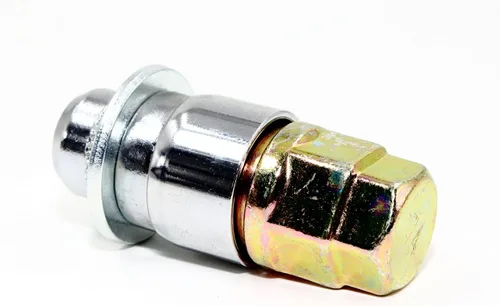 Miniatura 5 de Veritek OE - Juego de 4 cerraduras cromadas de repuesto de 12 x 1.5 pulgadas con 2 llaves de zinc para ruedas de fábrica VPE-45700N2CH