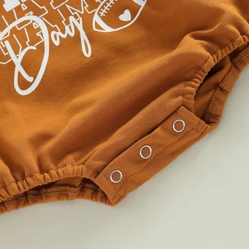 Miniatura 61 de Ropa de Halloween para bebé niña, sudadera con estampado de calabaza, mameluco de burbujas, lindo traje de Acción de Gracias de otoño
