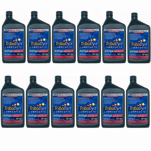 Miniatura 14 de Aceite de compresor de aire sintético sin detergente de 8,000 horas – TRI-Guard 1100, ISO 100, SAE 30 compresor de pistón – jarra de 1 galón