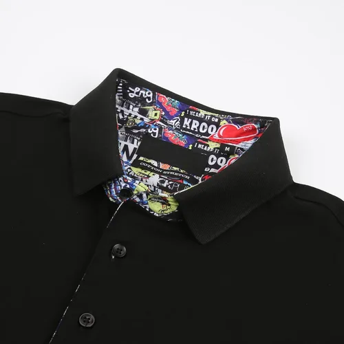 Miniatura 4 de Esabel.C Mens Polo Shirts Performance Short Sleeve Rugular Fit Fashion Designed Shirts for Men