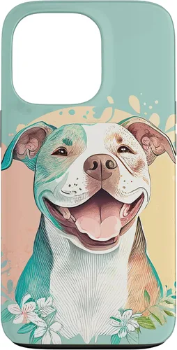 Miniatura 10 de Pit Bull - Carcasa para iPhone 17, diseño artístico de Pitbull para mujer