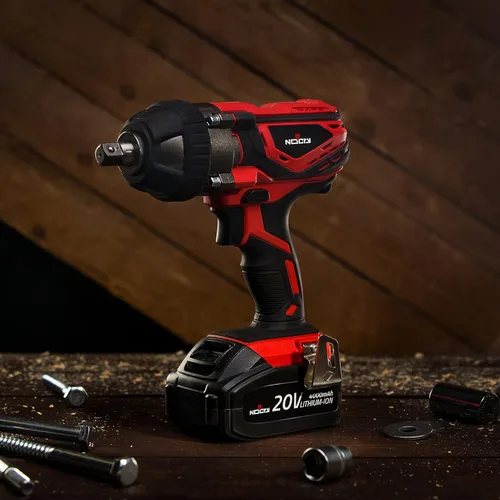 Miniatura 4 de NoCry Kit de llave de impacto inalámbrica de 20 V, par de 300 ft-lb (400 N.m), yunque de retención de 1/2 pulgada, 2700 IPM máximo, 2200 RPM