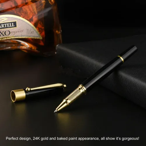 Miniatura 3 de YIVONKA - Bolígrafo de repuesto negro, línea de lujo de 0.5 mm, el mejor set de regalo de bolígrafo para hombres y mujeres profesionales