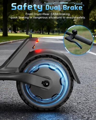 Miniatura 4 de MEGAWHEELS Electric Scooter Negro oscuro