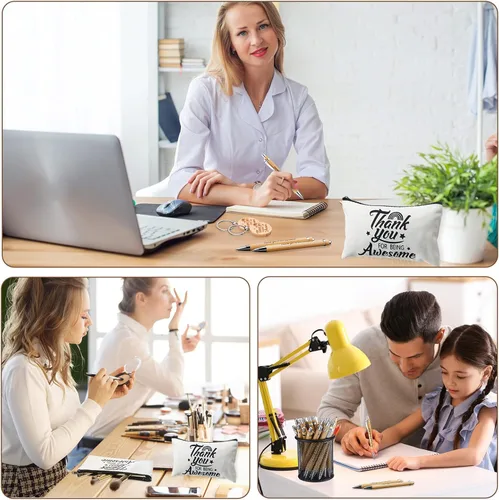 Miniatura 4 de Silkfly Juego de 36 regalos de agradecimiento para empleados 2026, regalo de agradecimiento de graduación, bolsa de maquillaje cosmético, bolígrafo