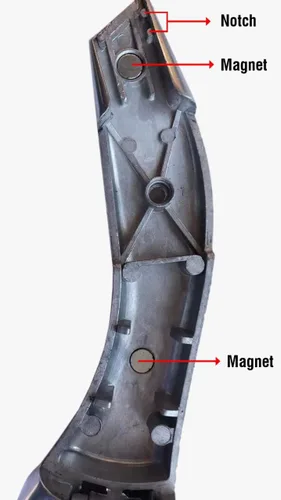 Miniatura 5 de Zeluga 19-124 Cuchillo para techos de hoja fija