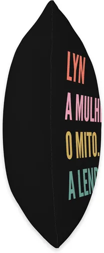 Miniatura 2 de Funny Portuguese First Name Design - Lyn Throw Pillow