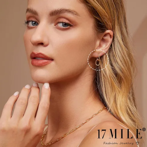 Miniatura 4 de Juego de 12 pares de aretes de aro de oro para mujer, chapados en oro de 14 quilates, ligeros, trenzados, gruesos, paquete para regalo