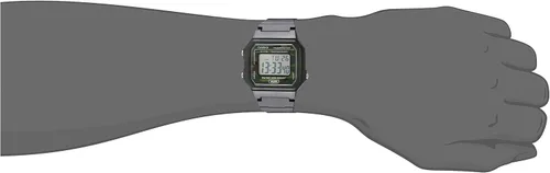 Miniatura 2 de Casio W217H Series Mens Digital Watch 50M WR 1100 Second Stopwatch LED Backlight Countdown Timer 100 SEC Chronograph Daily Alarm Hourly Time