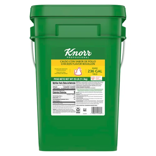 Miniatura 12 de Knorr Professional Caldo de Res, caldo de carne con base granulada de sabor a carne, caldo como base, marinada, potenciador de sabor, conveniente