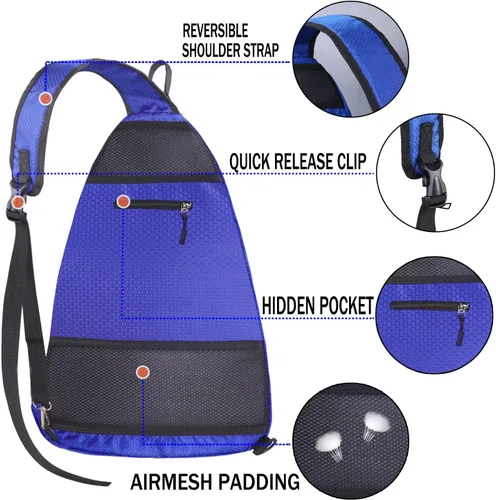 Miniatura 3 de Bolsa de pickleball – Bolsas de pickleball para mujeres y hombres – Mochila de pickleball – Estuche de viaje de pickleball para raqueta de tenis