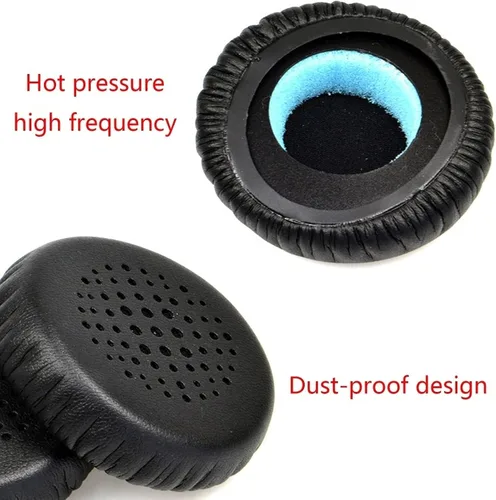 Miniatura 3 de W570BT - Almohadillas de repuesto de piel de proteína, piezas de reparación compatibles con auriculares Edifier W670BT, W570BT, W675BT (negro)