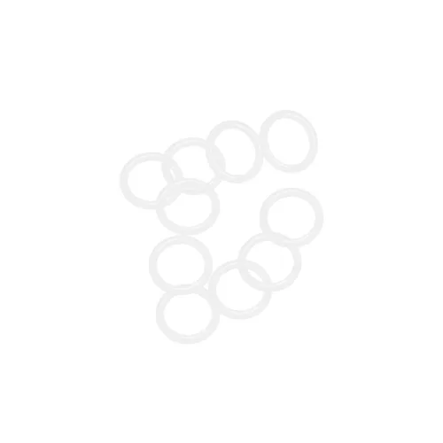 Miniatura 5 de uxcell Juntas tóricas de silicona, 0.512 in OD 0.323 in ID 0.094 in Ancho VMQ Junta de sello para válvulas de compresor reparación de tuberías