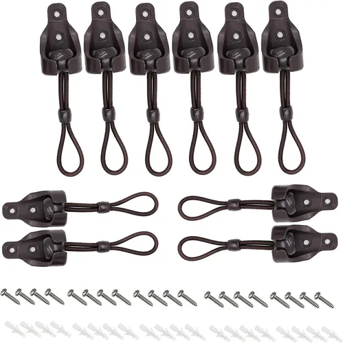 Miniatura 8 de Reemplazo universal de persianas enrollables para exteriores e interiores (5 tapas finales, beige)