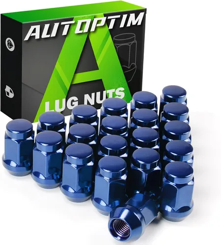 Miniatura 10 de AUTOPTIM Tuercas de rueda 1/2-20 – Repuesto para Ford Mustang 1964-1973/1994-2014, Edge 2006-2014, Explorer 1990-2019, Ranger 1982-2012, 20 tuercas