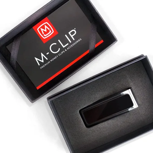 Miniatura 4 de M-Clip Clip para dinero, alternativa minimalista y delgada para llevar en el bolsillo delantero, soporte para efectivo y tarjetas de crédito