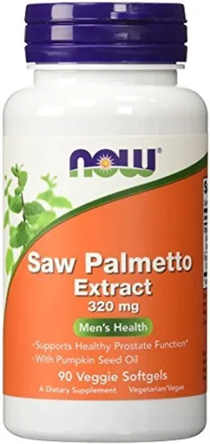Miniatura 4 de NOW Foods - Extracto de Saw Palmetto 160 mg. - 240 cápsulas blandas