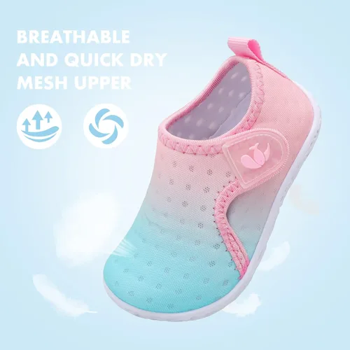 Miniatura 90 de FEETCITY Baby Boys Girls Water Sport Shoes Barefoot Kids Aqua Socks Quick-Dry Beach Swim Pool Shoes