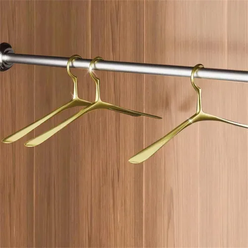 Miniatura 4 de 5 Widen Coat Hangers Thicken Metal Hangers Space Saving Hangers Hangers Pants Dress Storage Drying Rack