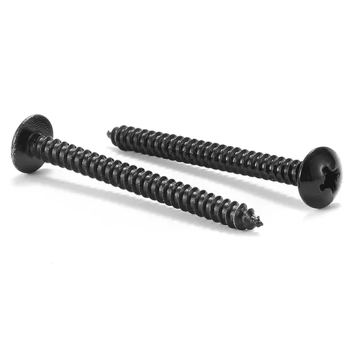 Miniatura 13 de Tornillo de madera de cabeza de cerradura de 1 x 4, 100 piezas, tornillo Phillips de acero inoxidable 18-8 (304) de autorroscado rápido con óxido