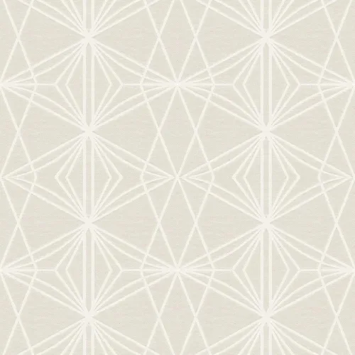 ReWallpaper Papel tapiz neutro para despegar y pegar, color beige, blanco crema, geométrico, extraíble, decorativo, papel de contacto decorativo