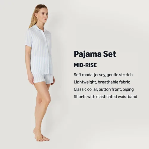 Miniatura 2 de Amazon Essentials x Conjunto de pijama de manga corta Sofia Grainge Mommy and Me