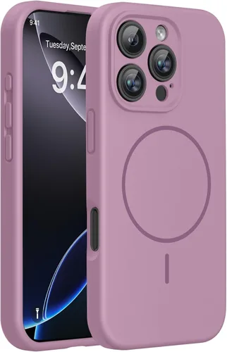 Miniatura 69 de Miracase Funda diseñada para iPhone 13, con protector de pantalla de vidrio templado, forro de microfibra suave antiarañazos, funda de goma