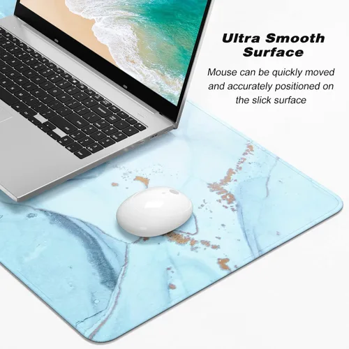 Miniatura 3 de Alfombrilla de mouse grande extendida, XXL de 31.5 x 15.7 pulgadas, alfombrilla de mouse para teclado de computadora grande, alfombrilla de mouse
