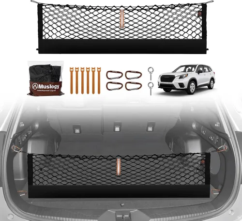 Miniatura 43 de Muslogy para Maverick - Accesorios de Red de Malla de Carga Extensible, Organizador de Maletero, Red de Malla Elástica para Cama de Carga
