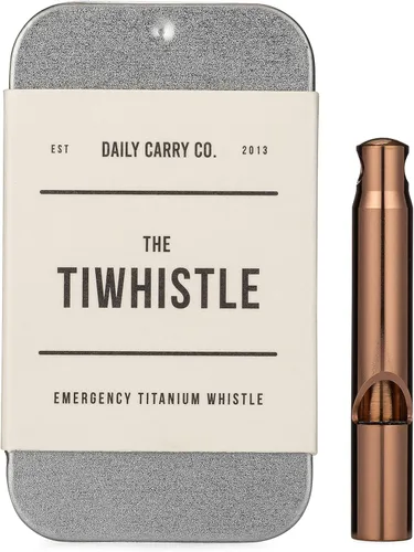 Miniatura 9 de TiWhistle - Silbato de emergencia de titanio (morado claro)