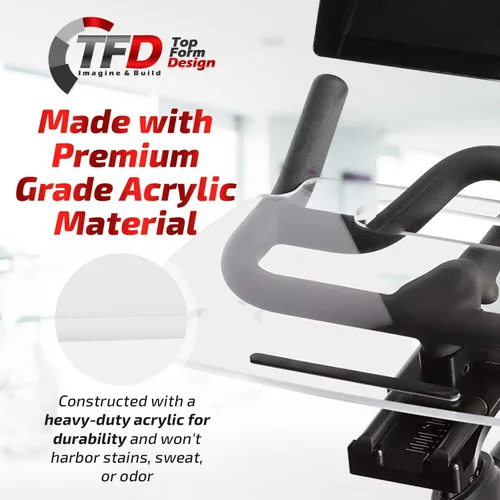 Miniatura 6 de TFD Sidewinder - Bandeja de escritorio compatible con Peloton Bike (solo GEN 3 original), soporte prémium para laptop, tableta, teléfono, libros