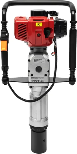 52cc 2 tiempos accionado a gas poste conductor valla conductor conductor piling conductor granja piling driver refrigeración por aire de un solo