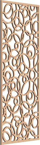 Miniatura 34 de Latrobe Paneles de pared decorativos de madera con calado, 9 3/8 pulgadas de ancho x 24 3/8 pulgadas de alto x 3/8 de alto, roble rojo rojo (Red Oak)