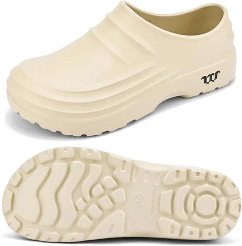 Miniatura 4 de Zapatos de chef para mujeres y hombres, zapatos de trabajo unisex, antideslizantes, ligeros, impermeables, para exteriores, zuecos Armadillo