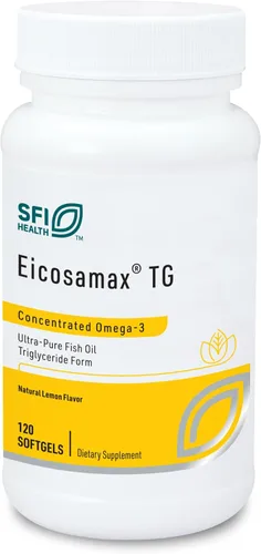 Miniatura 7 de Klaire Labs SFI Health Eicosamax TG Aceite de pescado – Pastillas de aceite de pescado omega-3 ultra puro con EPA/DHA – de origen sostenible – Sabor