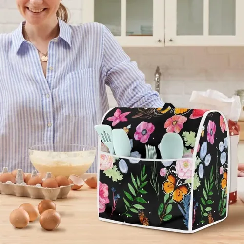 Miniatura 4 de Peach Blossom Kitchen Aid - Funda acolchada para batidora de pie, paquete individual, se adapta a todos los modelos de cabezal inclinable y elevador