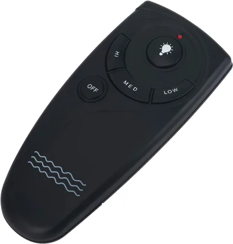 Miniatura 3 de UC7083T - Ventilador de techo con control remoto para Hampton Bay con botón de marcha atrás 3 velocidades de control - con soporte de pared