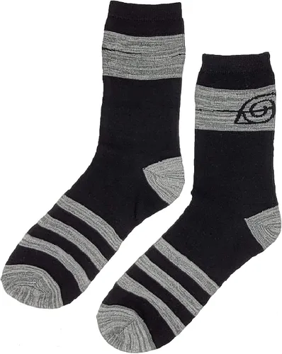 Miniatura 2 de Ripple Junction Naruto Shippuden Symbols - Paquete de 2 calcetines novedosos